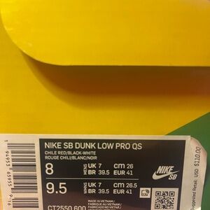 Nike SB Dunk Low Pro QS - market valued at $651. Selling $300/OBO